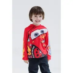 Disney Mickey Mouse Lion King Cars Monsters Inc. Hooded Long Sleeve T-Shirt Little Kid to Big