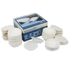 SCS Direct Coffee Pod Replacement Filters for Coffee Pod Brewers - Make Your Own Disposable Pods - 200 Pack By Simple Cups