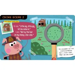 True Crime Fairy Tales the Three Little Pigs - by Alexander Cox (Board Book)