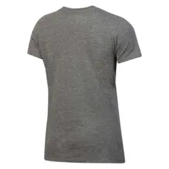 NHL Minnesota North Stars Women's Gray Vintage T-Shirt with Flocking