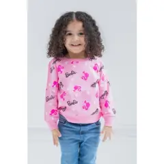 Barbie Girls French Terry Sweatshirt Toddler