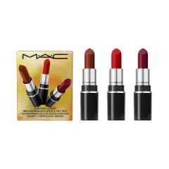 MAC Everyday Luxury Mini Lustre Glass Lipstick Trio Gift Set - Red - 0.18oz - Ulta Beauty