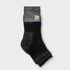 Women's 3pk Heavyweight Cushioned Spacedye Ankle Boot Socks - All in Motion&trade; 4-10