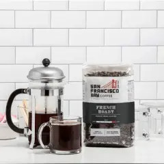San Francisco Bay Coffee French Dark Roast Whole Bean Coffee - 2lb