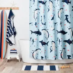 Shark Kids' Shower Curtain - Pillowfort&trade;