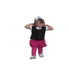 Abilitations Adjustable Deep Pressure Sensory Vest, Toddler Large, 25 to 27 Inches, Black