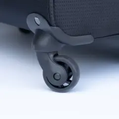 Gulches Oxford cloth suitcase,Softside Carry On Luggage, Black (No password lock)