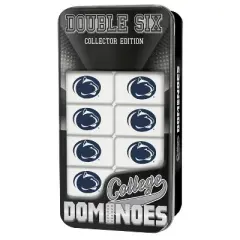 MasterPieces Officially Licensed NCAA Penn State Nittany Lions 28 Piece Dominoes Game for Adults