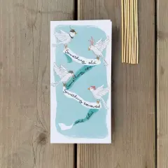 2ct Something Old, New, Borrowed and Blue Long Greeting Card Pack by Ramus & Co