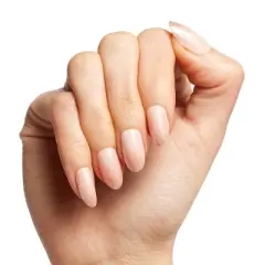 Olive & June Press-On Fake Nails - M Oval - Pink Glitter Gradient - 42ct