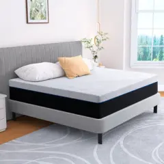 Twolike 10 Inches Memory Foam Mattress with All-Foam Structure for Motion Isolation and No-Noise Sleep