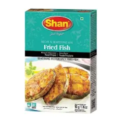 Shan - Fried Fish Seasoning Mix (50g) - Spice Packets for Spicy Fried Fish
