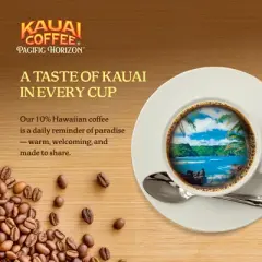Kauai Coffee Vanilla Macadamia Nut Medium Roast Ground Coffee - 10oz
