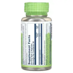 Solaray True Herbs, Catuaba, 100 VegCaps (465 mg per Capsule)