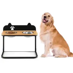 Chery Life Dog Bowl with 2 Stainless Steel Stand