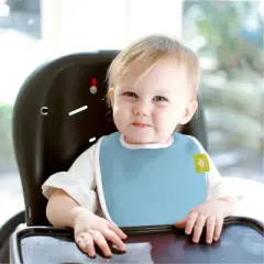 KeaBabies 8pk Organic Baby Bibs for Boy, Baby Drool Bib for Baby Boys and Girls, Infant Teething Bibs  (Daybreak)