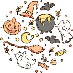 Boy's Design By Humans Halloween By kimprut T-Shirt