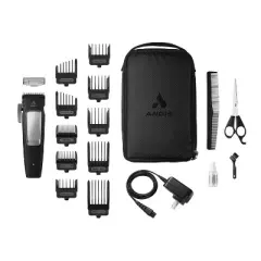 Andis inCRED Lithium-Ion Cordless Hair Clipper Kit - 18pc