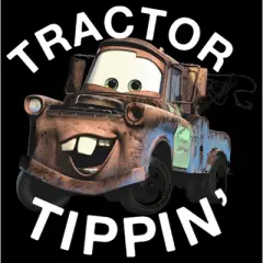 Boy's Cars Mater Tractor Tippin' T-Shirt