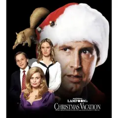 Men's National Lampoon's Christmas Vacation Griswold Family Portrait  T-Shirt - Black - 4X Big Tall