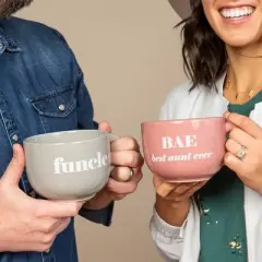 Tired as a Mother Cappuccino Mug Dolomite 24 oz