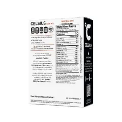CELSIUS On The Go Powder Sticks Tropical Vibe Essential Energy - 14pk Sticks