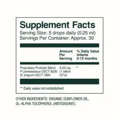 Bobbie Organic Probiotic Drops - 0.27 fl oz