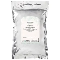 Starwest Botanicals Organic Dandelion Root, Roasted, Cut and Sift, 1 lb (453.6 g)