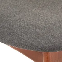 Set of 2 24" Ron Counter Height Barstools Gray - Lifestorey