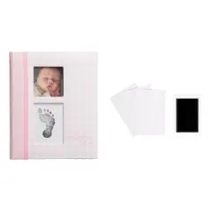 Pearhead Gingham Baby Memory Book