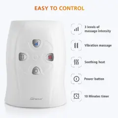 Snailax Cordless Hand Massager with Heat, Compression & Heat Therapy for Joint Pain