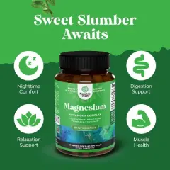 Magnesium Advanced Complex, Nature's Craft, 60 Capsules