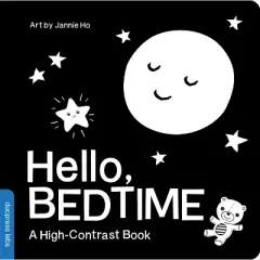 Hello, Bedtime - (High-Contrast Books) by  Duopress Labs (Board Book)