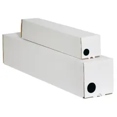 Tape Logic Inventory Circle Labels 3/4" Black 500/Roll DL610F