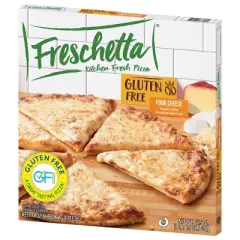 Freschetta Four Cheese Medley Gluten Free Thin Crust Frozen Pizza - 17.5oz