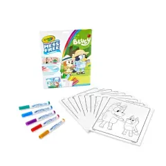 Crayola Color Wonder Mess Free Coloring Pages with Markers - Bluey: Non-Toxic, Creative Thinking, Kids, 18 Pages