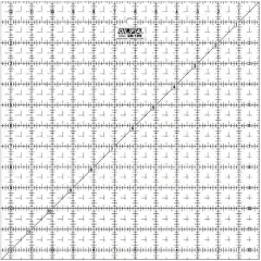 OLFA Frosted Advantage Non-Slip Ruler "The Standard"-12-1/2"X12-1/2"