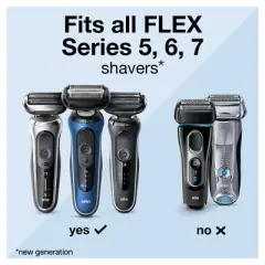 Braun Series 6 Electric Shaver Replacement Head - 64B Black