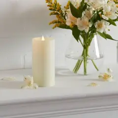 3" x 6" Pillar Candle Cream - Threshold&trade;