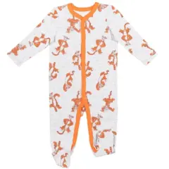 Disney Winnie the Pooh Baby 2 Pack Snap Sleep N' Play Coveralls Newborn to Infant 