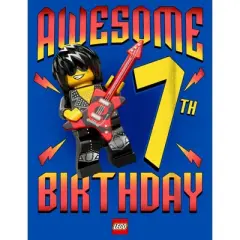 Boy's LEGO&reg; Awesome Rock Star Birthday 7 T-Shirt