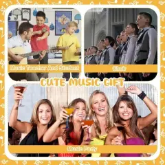 HTUTWOO 20Pcs Music Pencil Stationery Set, Back to School Gift Piano Prizes, Erasers Music Themed Gifts,for Classroom First Day of School Decorations