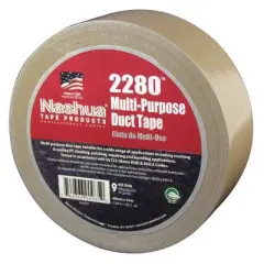 Nashua  Duct Tape,Tan,1 7/8 in x 60 yd,9 mil 2280