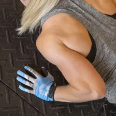 Harbinger Women's Shield Protect Fitness Gloves - Blue