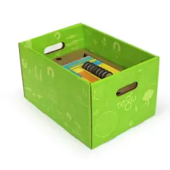 Tegu Magnetic Wooden Blocks, 90-Piece Classroom Kit, Tints