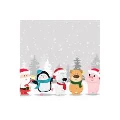 Great Papers! Winter Friends Holiday Letterhead Multicolor 80/Pack (2019101) 2019120