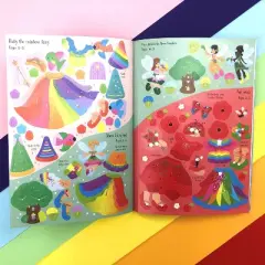 Little Sticker Dolly Dressing Rainbow Fairy - by  Fiona Watt (Paperback)
