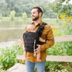 Tactical Baby Carrier for Men &ndash; Military-Inspired Baby Vest for Dads - Adjustable Fit, MOLLE Compatible
