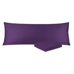 PiccoCasa 100% Cotton Soft and Comfortable Body Pillowcases 1 Pc