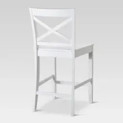Carey 24" Counter Height Barstool - White - Threshold&trade;